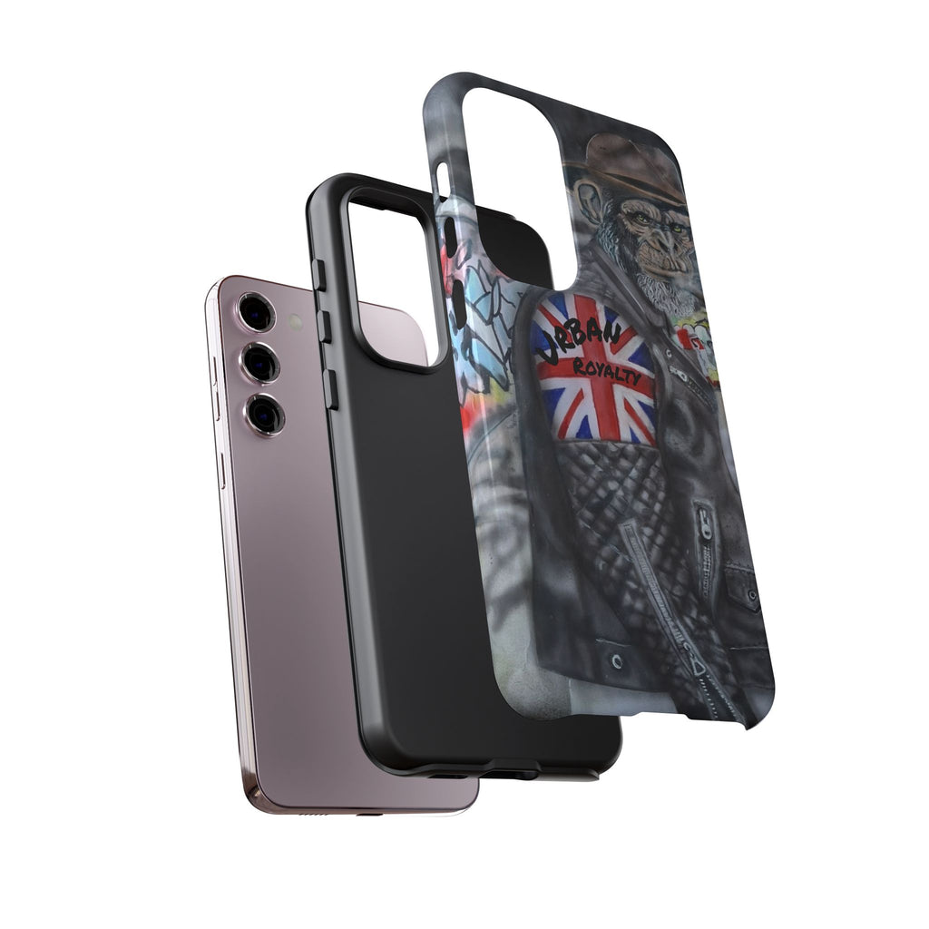 Urban Royalty Monkey Phone Case – Graffiti Biker Protective Cover