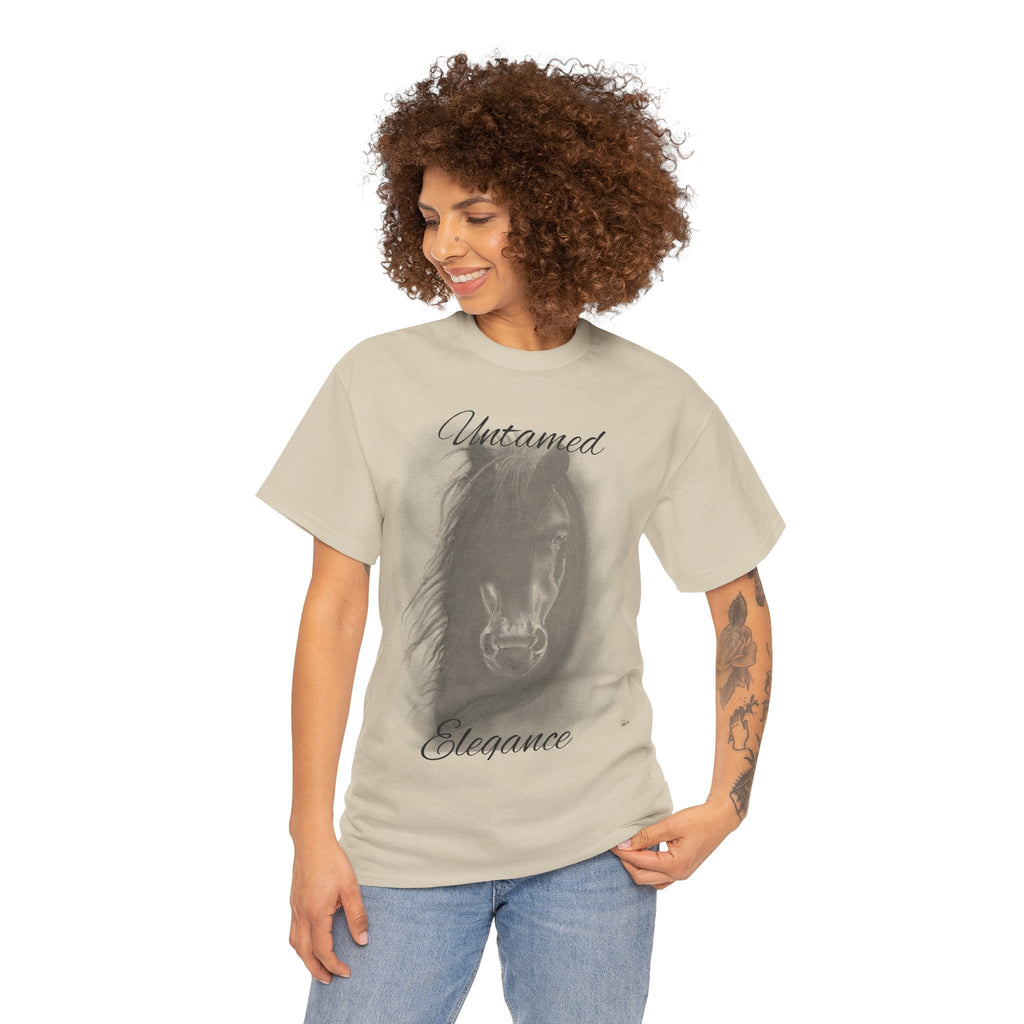Horse Portrait Tee — "Untamed Elegance" Graphic T-Shirt