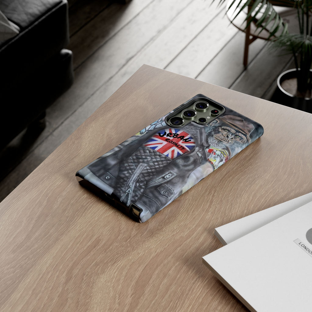 Urban Royalty Monkey Phone Case – Graffiti Biker Protective Cover