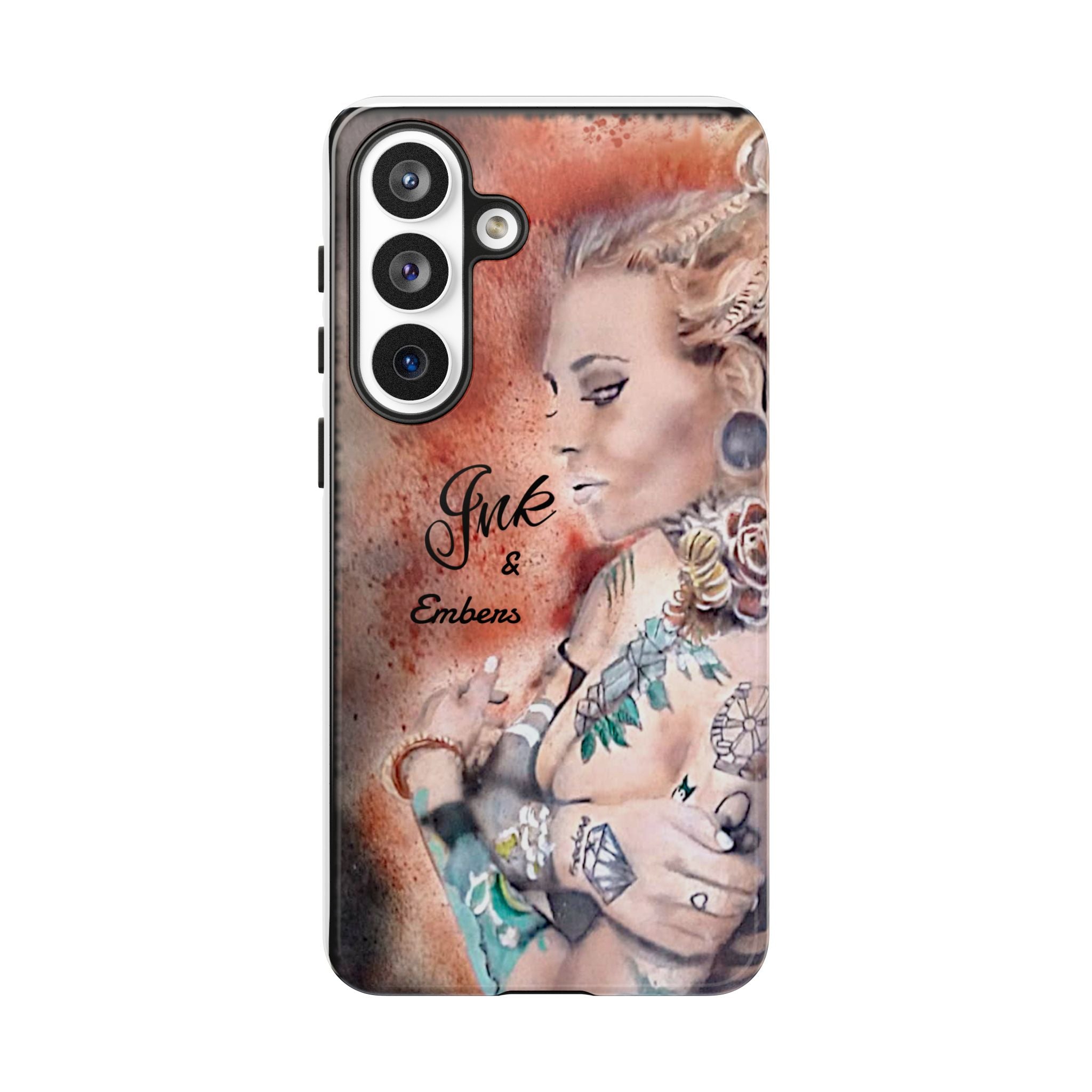 Tattooed Pin-Up Tough Case — Ink & Embers Phone Cover
