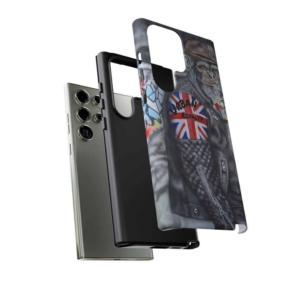 Urban Royalty Monkey Phone Case – Graffiti Biker Protective Cover