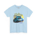 Vintage Vibes T-Shirt — Retro Blue Beetle Car Graphic Tee