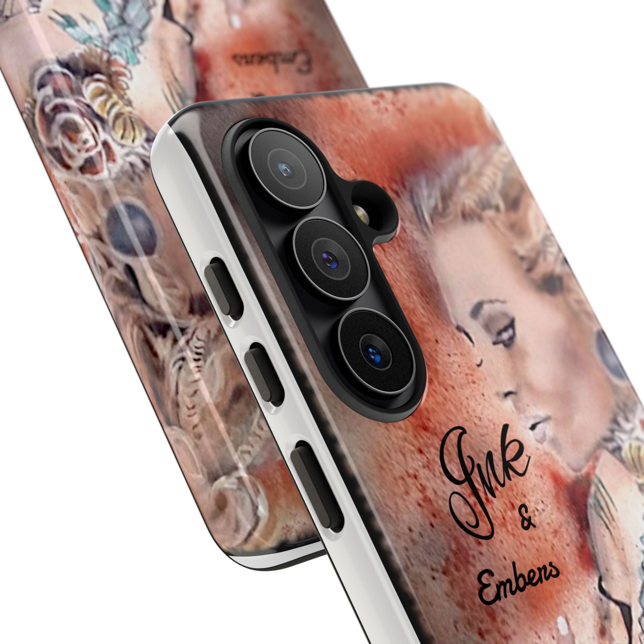 Tattooed Pin-Up Tough Case — Ink & Embers Phone Cover
