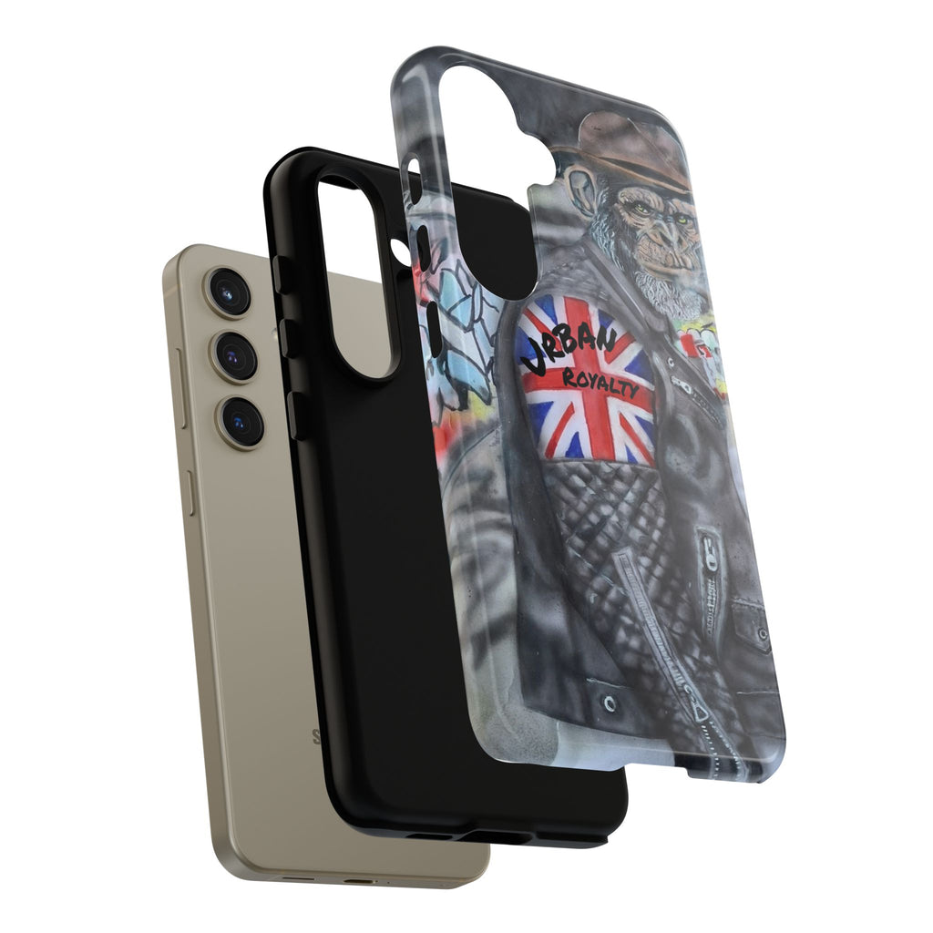 Urban Royalty Monkey Phone Case – Graffiti Biker Protective Cover