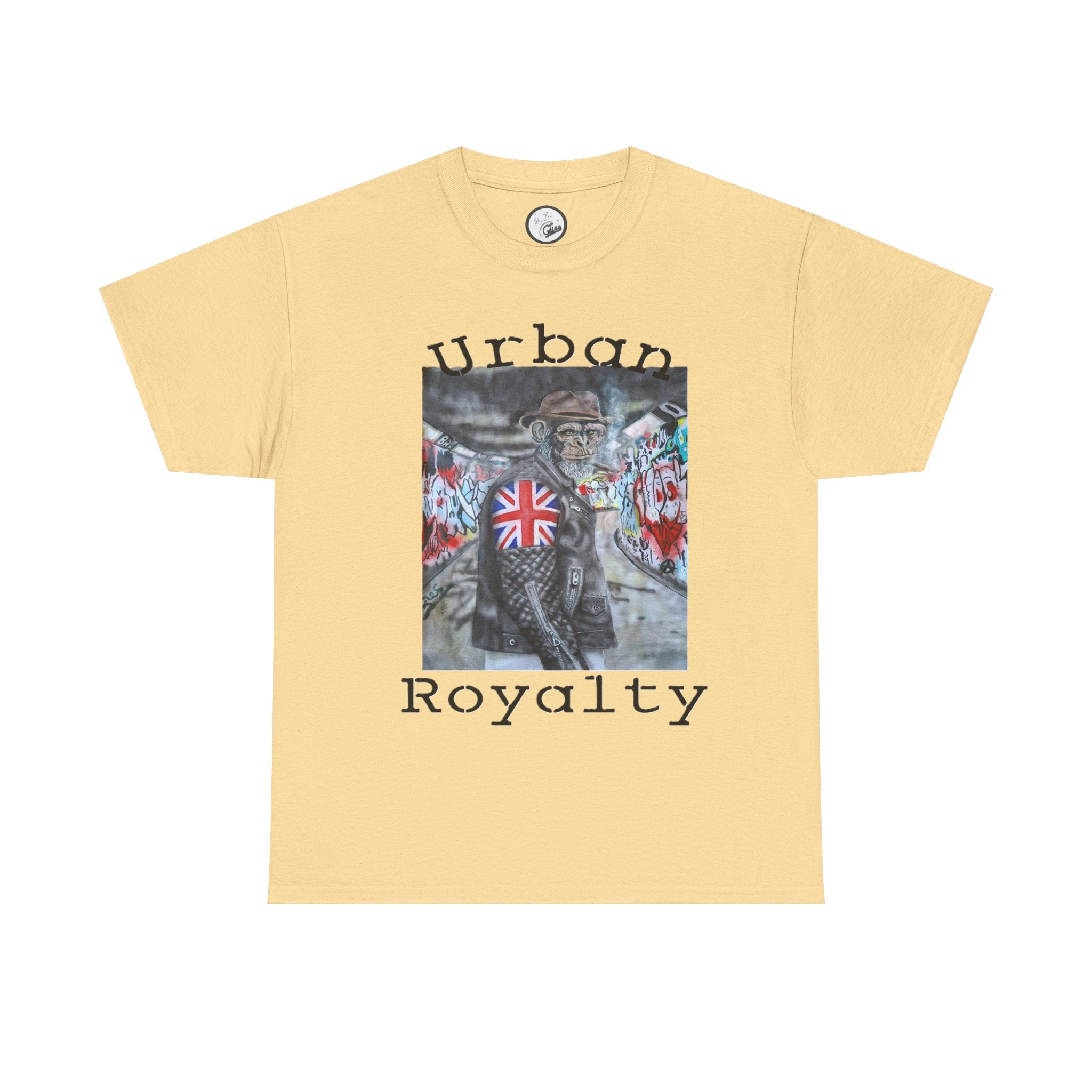 Urban Royalty T-Shirt — Street Art Monkey with Union Jack design Jacket