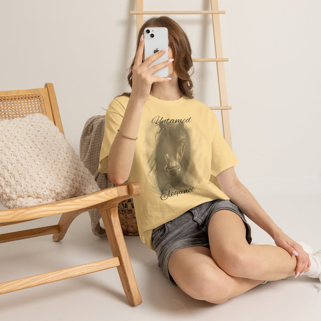 Horse Portrait Tee — "Untamed Elegance" Graphic T-Shirt