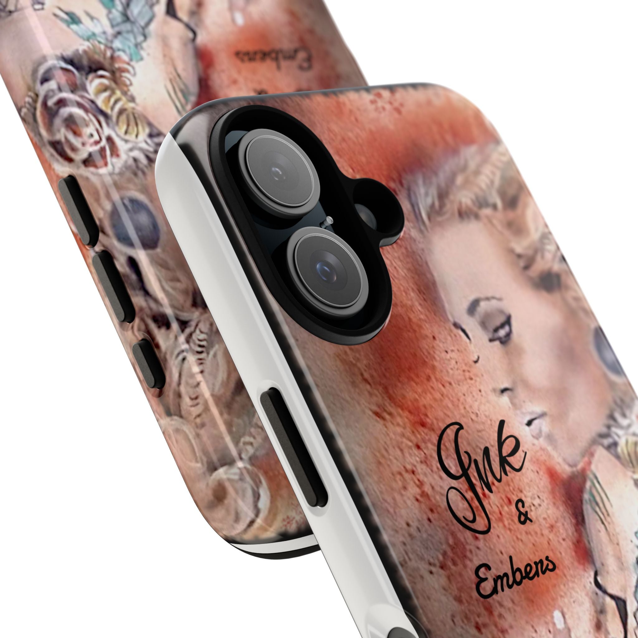Tattooed Pin-Up Tough Case — Ink & Embers Phone Cover