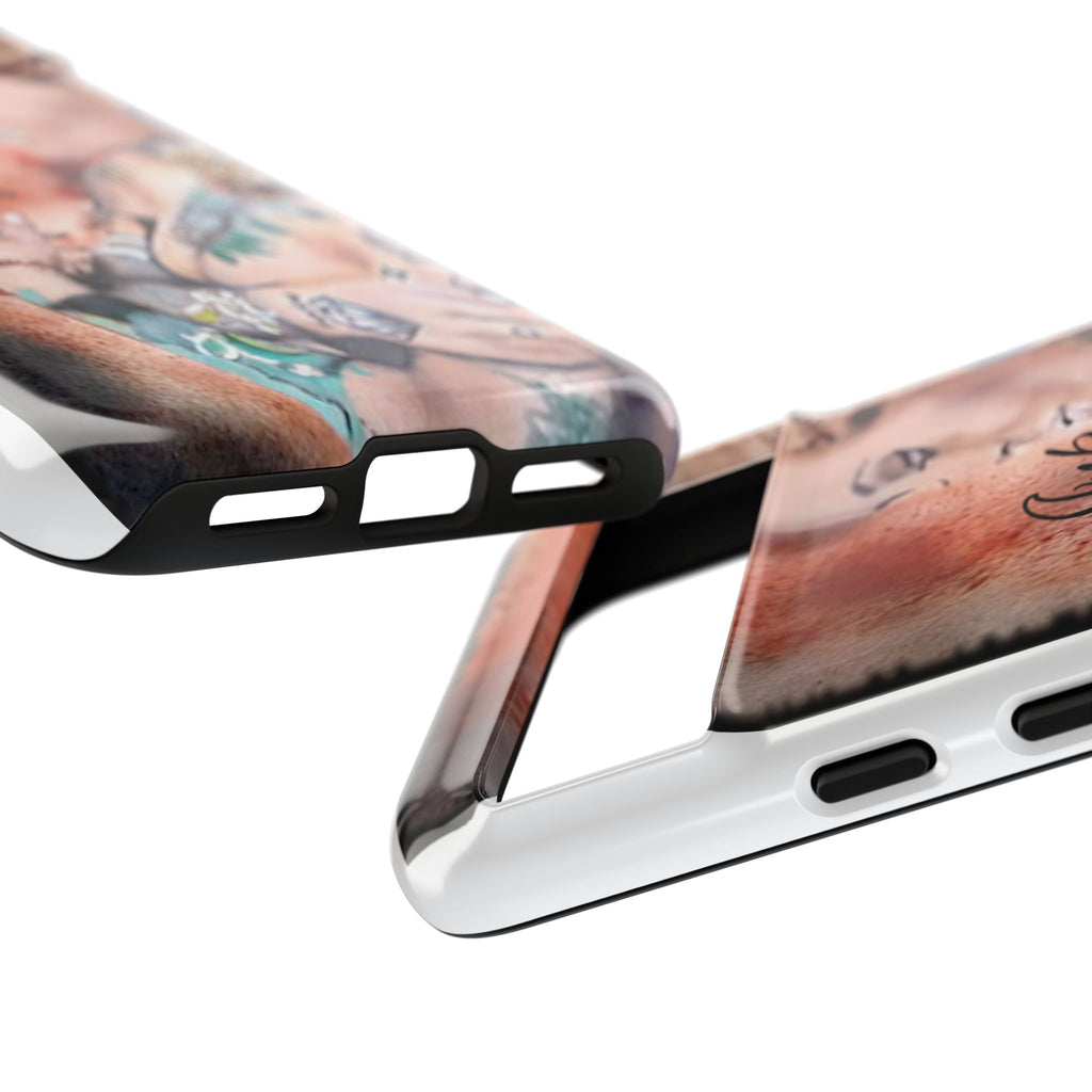 Tattooed Pin-Up Tough Case — Ink & Embers Phone Cover