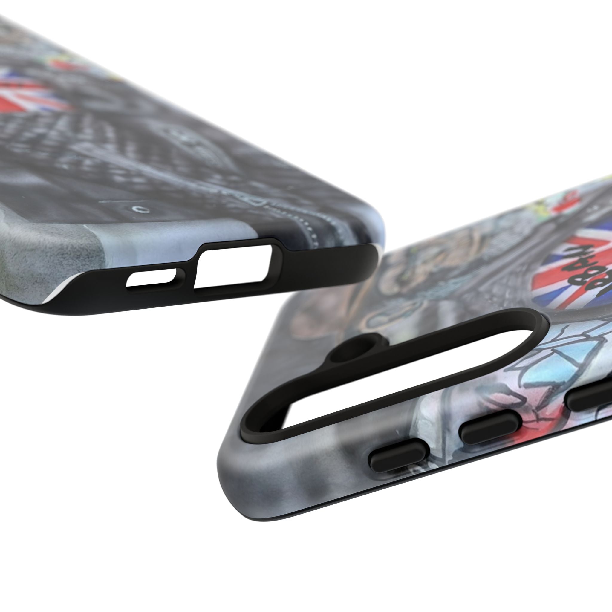 Urban Royalty Monkey Phone Case – Graffiti Biker Protective Cover