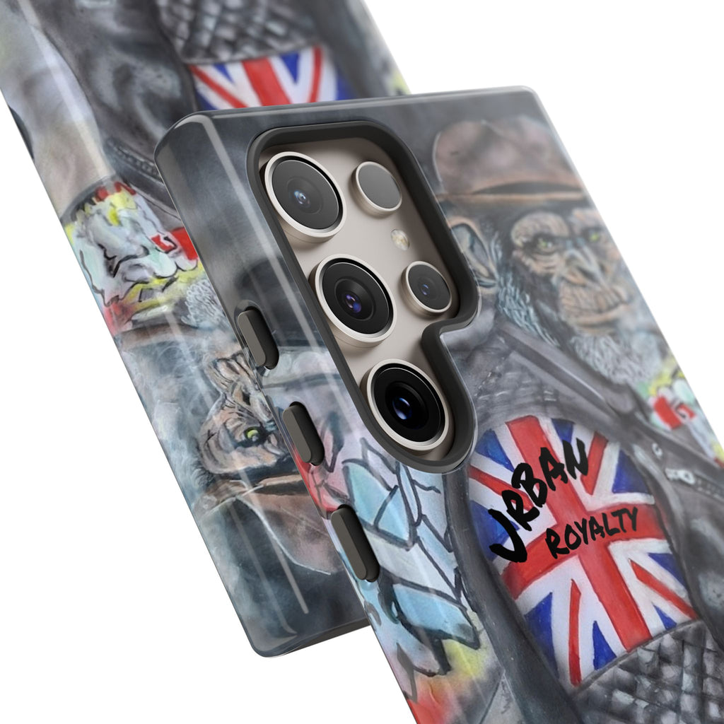 Urban Royalty Monkey Phone Case – Graffiti Biker Protective Cover