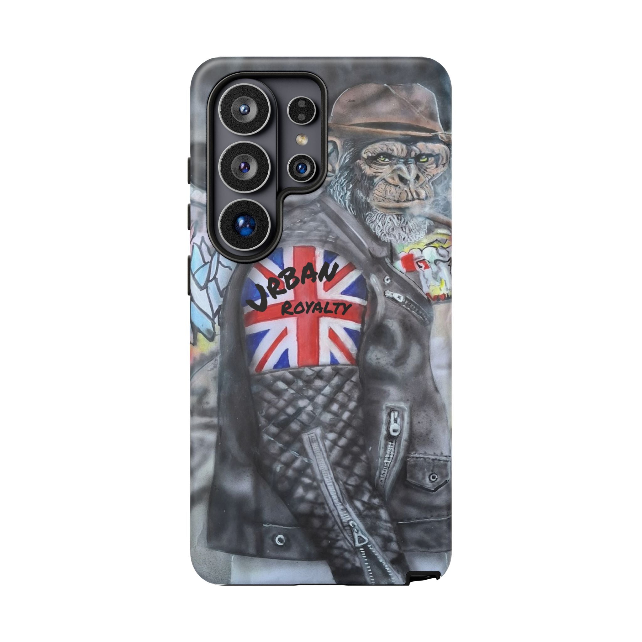 Urban Royalty Monkey Phone Case – Graffiti Biker Protective Cover