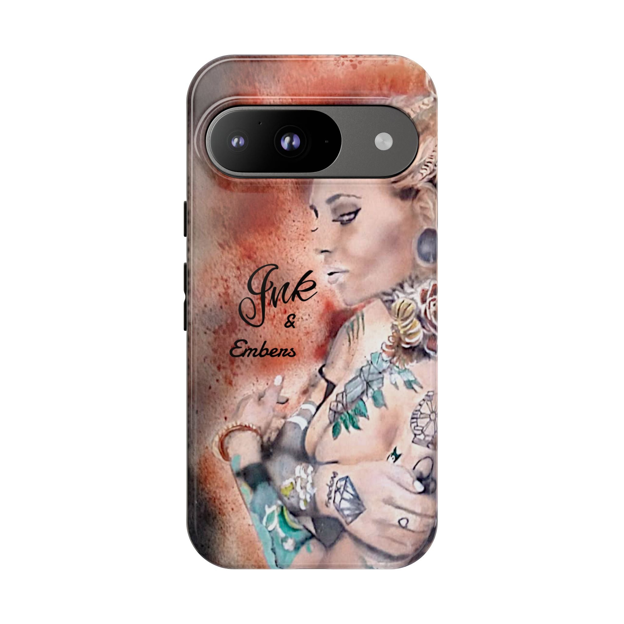 Tattooed Pin-Up Tough Case — Ink & Embers Phone Cover