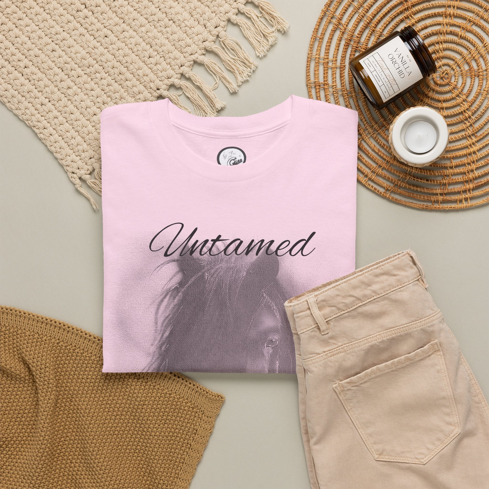 Horse Portrait Tee — "Untamed Elegance" Graphic T-Shirt