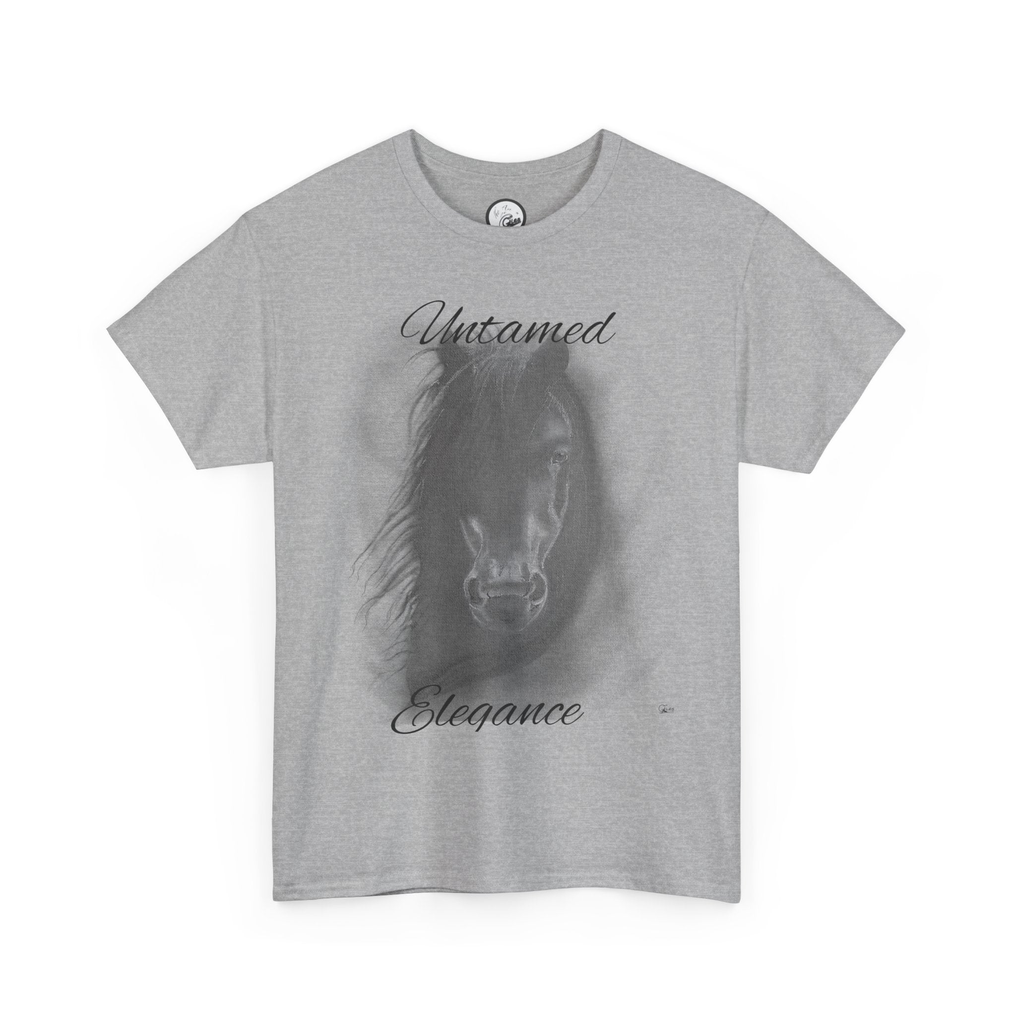 Horse Portrait Tee — "Untamed Elegance" Graphic T-Shirt
