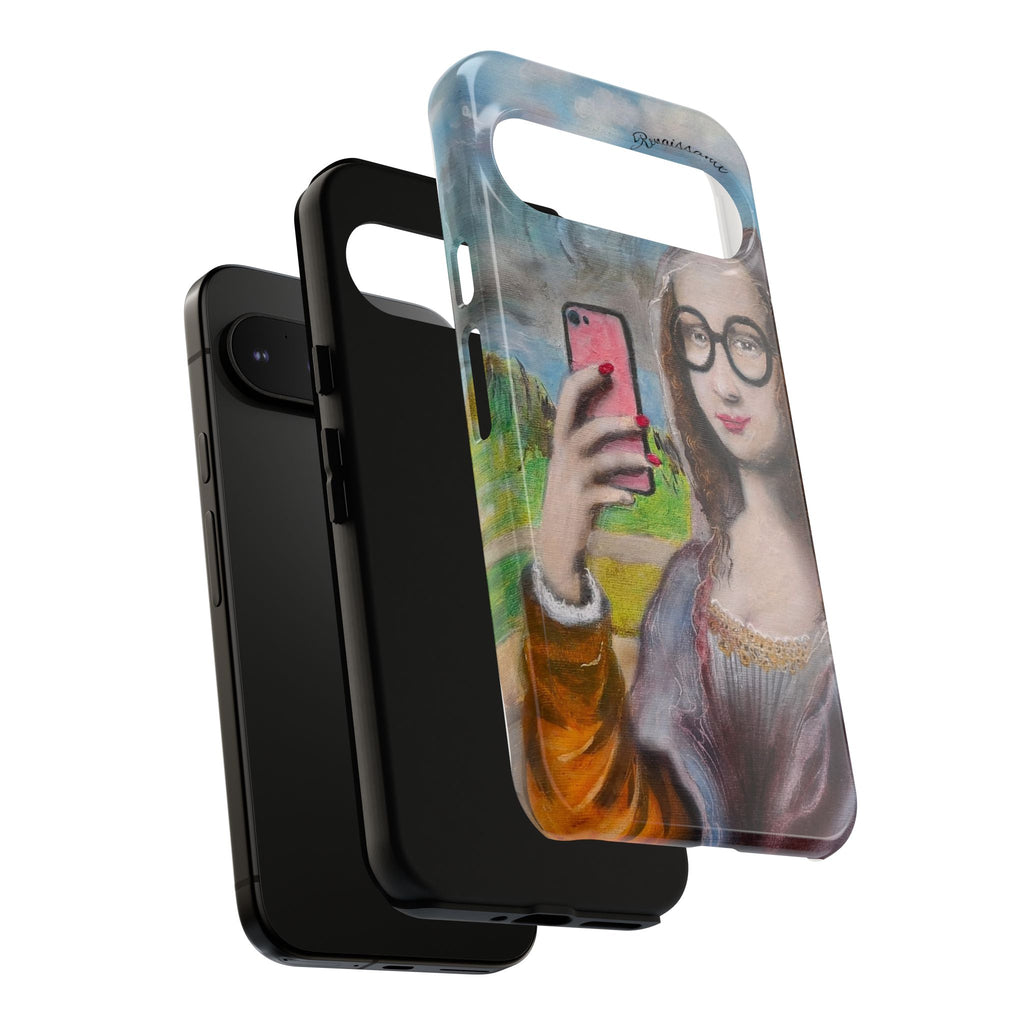 Mona Lisa Selfie Tough Phone Case — Renaissance Reloaded Protective Cover