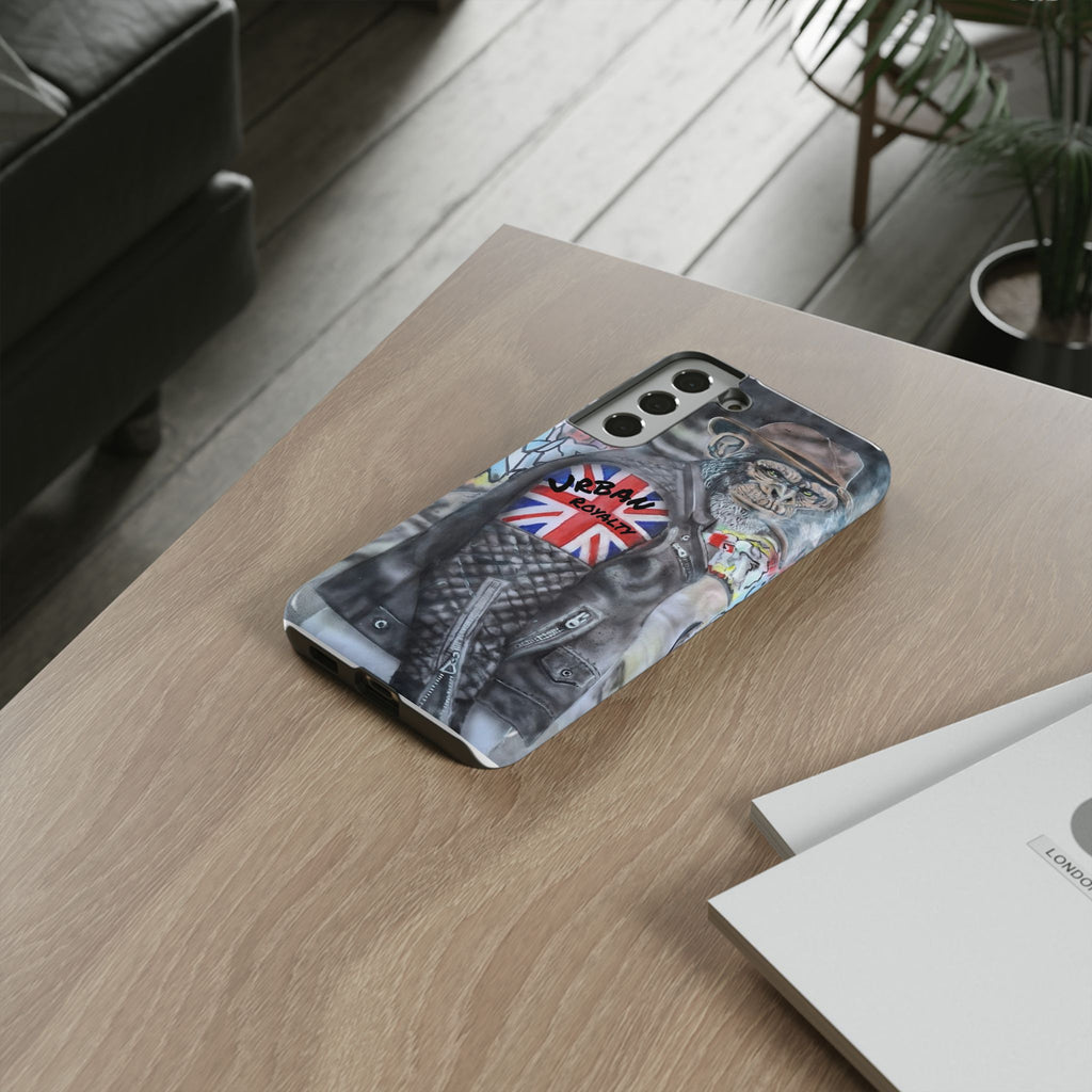 Urban Royalty Monkey Phone Case – Graffiti Biker Protective Cover