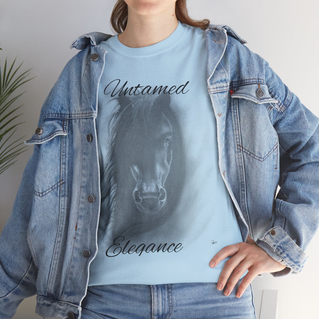 Horse Portrait Tee — "Untamed Elegance" Graphic T-Shirt