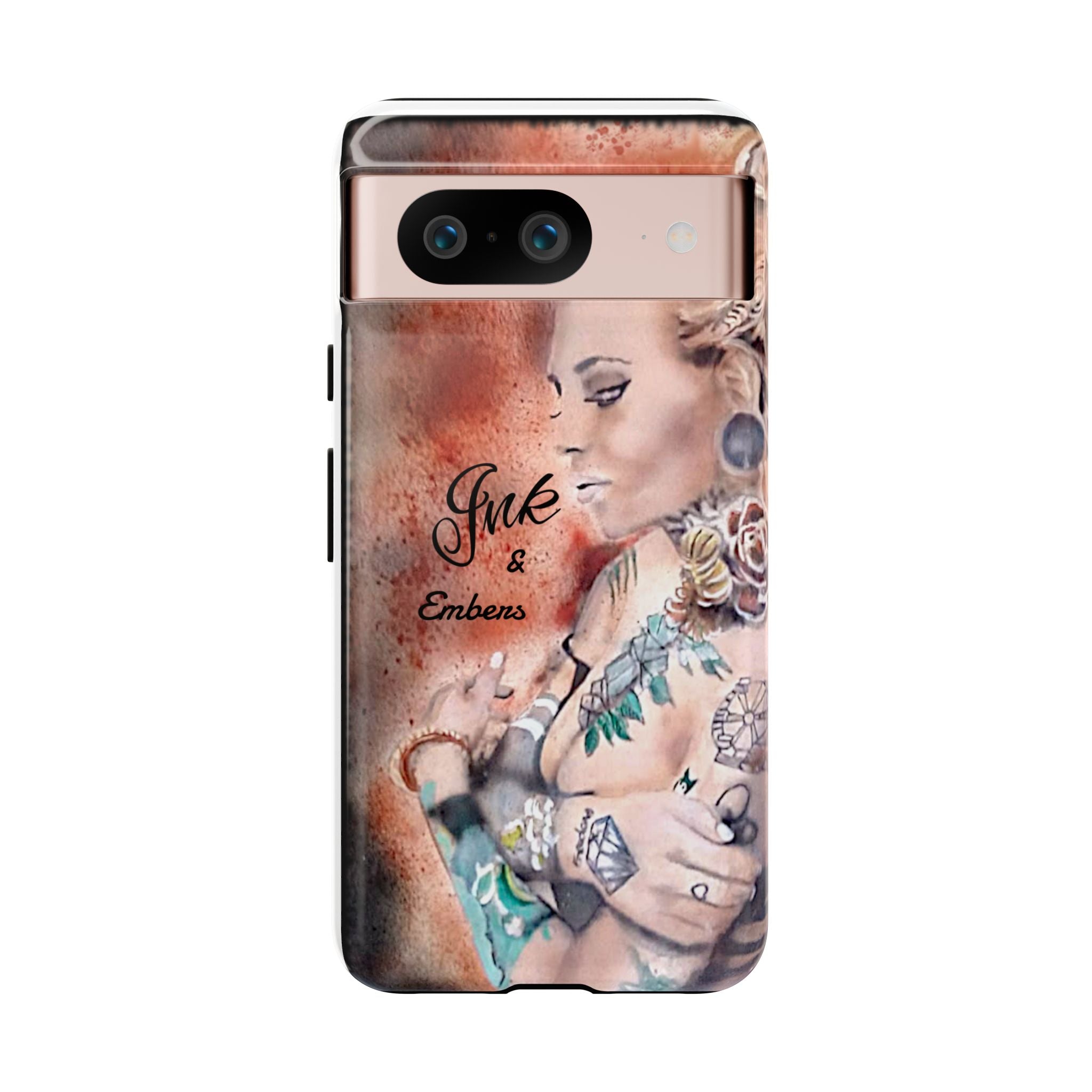 Tattooed Pin-Up Tough Case — Ink & Embers Phone Cover