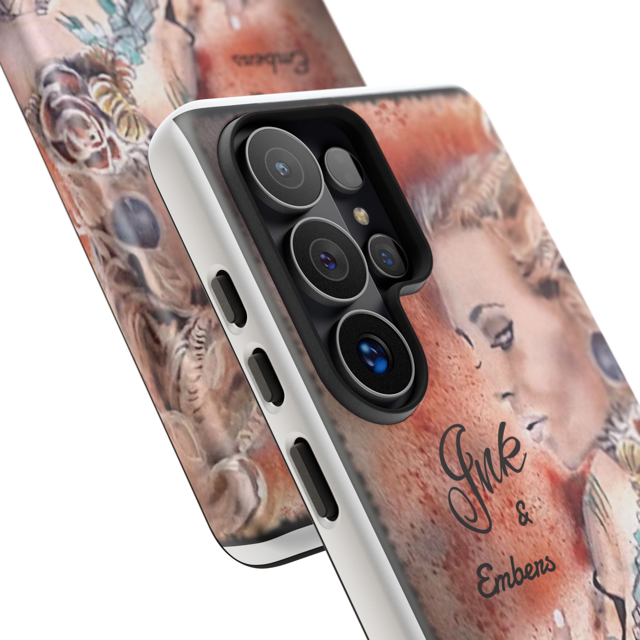 Tattooed Pin-Up Tough Case — Ink & Embers Phone Cover