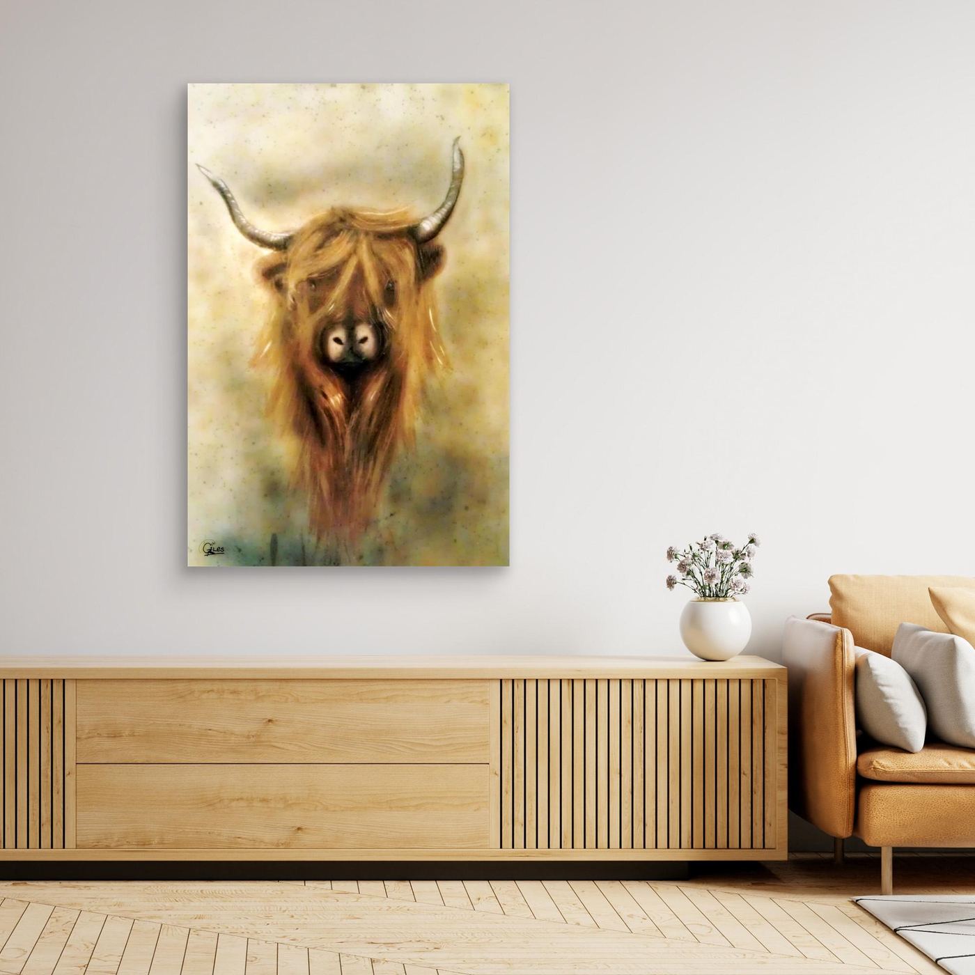 Moo - The Highland cow 